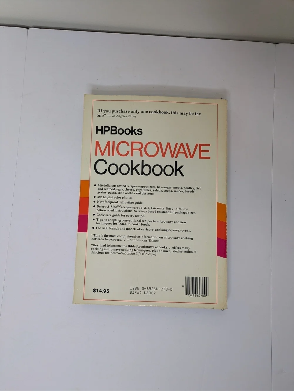 Microwave Cookbook Pat Jester